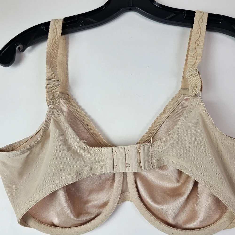 Wacoal 857109 34DD Nude Simple Shaping Minimizer Underwire Bra Minimalist